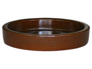 2L Futtertrog rund 30x7cm, Wandstärke 2,5 cm robust und witterungsbeständig