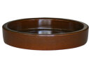 2L Futtertrog rund 30x7cm, Wandstärke 2,5 cm robust...