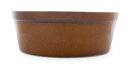 Hundenapf 3.8 Liter, 28 x 11 cm, braun-glänzend