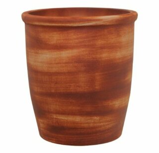 Pflanzkübel Vesuv, 27,5 x 30 cm, terra-rot