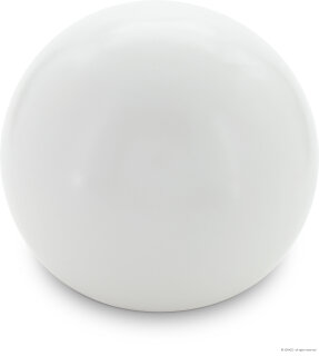 Garten Deko-Kugel, Ø 30 cm, weiß