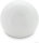 Garten Deko-Kugel, Ø 30 cm, weiß