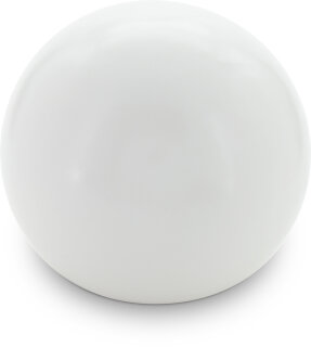 Garten Deko-Kugel, Ø 40 cm, weiß-matt