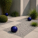 Garten Deko-Kugel, Ø 20 cm, blau