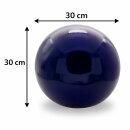 Garten Deko-Kugel, Ø 30 cm, dunkelblau