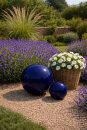 Garten Deko-Kugel, Ø 30 cm, dunkelblau