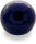 Garten Deko-Kugel, Ø 30 cm, dunkelblau