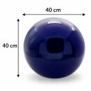 Garten Deko-Kugel, Ø 40 cm, blau