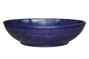 Pflanzschale Flach XXXL, 110 x 26 cm, blau
