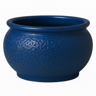 Pflanzschale Watzmann, 50 x 35 cm, blau