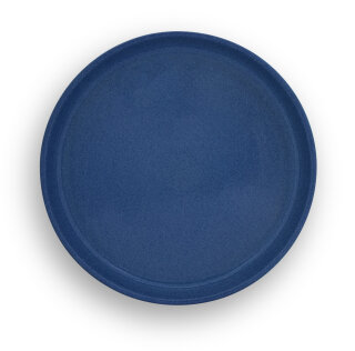 Unterschale Ø 26 cm, blau-geflammt