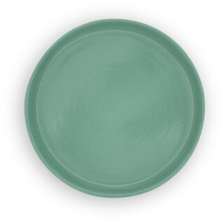Unterschale Ø 29 cm, grün-geflammt