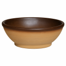 Pflanzschale Flach, 38 x 16 cm, natur