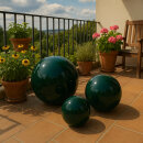 Garten Deko-Kugel, Ø 30 cm, dunkelgrün