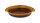 Auflaufform klein oval 28x20x6 (LxBxH) braun/gelb, aus Steingut