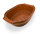 K&K Bräter 6,0 Liter aus Steingut, 41x27x15 cm, braun-geflammt