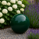 Garten Deko-Kugel, Ø 20 cm, dunkelgrün