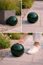Garten Deko-Kugel, Ø 20 cm, dunkelgrün
