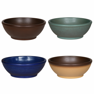 Pflanzschale Flach, 38 x 16 cm, verschiedene Farben verfügbar