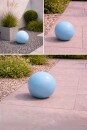 Garten Deko-Kugel, Ø 20 cm, hellblau