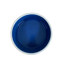 500 ml Futternapf 15,5x5,5 cm, Rand unglasiert, Blau