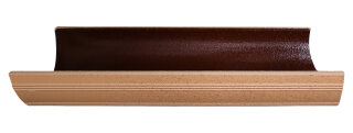 Halbschale DN 250mm Baulänge 1000mm aus Steinzeug-Keramik