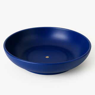 Bonsaischale Ø51x16 cm Pflanzschale Elegance, blau