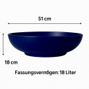 Bonsaischale Ø51x16 cm Pflanzschale Elegance, blau