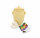 Gärtopf 7,0 Liter inkl. Deckel + Stein [Form 2] beige