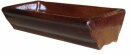 16L Futtertrog Colditz, 20 x 100 cm, braun