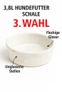 3. Wahl Artikel - Hundenapf 3.8 Liter, 28 x 11 cm, weiß