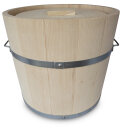 25L Holz Gäreimer mit Pressdeckel, Haltegriffen und...