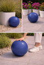 Garten Deko-Kugel, Ø 30 cm, blau
