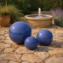 Garten Deko-Kugel, Ø 20 cm, blau