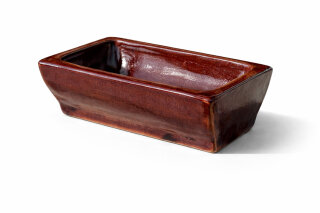 6L Futtertrog, 20 x 40 cm, braun