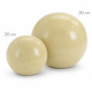 2er Set Dekokugeln  – Ø 20 & 30 cm – Keramik Kugeln für Garten, Terrasse & Balkon, Sand