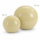 2er Set Dekokugeln  – Ø 20 & 30 cm – Keramik Kugeln für Garten, Terrasse & Balkon, Sand