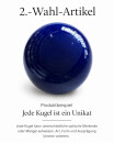 2. Wahl / B-Ware Garten Deko-Kugel, Ø 20 cm, kobalt blau