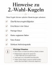 2. Wahl / B-Ware Garten Deko-Kugel, Ø 20 cm, kobalt blau