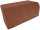 Kanalklinker D1 rund, 240 x 115 x 71mm (NF-Format), Vollstein, Rot,  SF-R-D1
