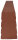 Kanalkeilklinker Form B 240 x 115 x 67/46mm Rot Vollstein