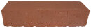 Kanalsparklinker 240 x 55 x 71mm (Parallelriemchen) gerade  NF-Format mit halber Höhe, Vollstein, Rot