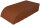 Kanalsparklinker 2DF einseitig abgerundet 240 x 55 x 113mm (Rundfaseklinker), Vollsteine, ungelocht, Steinzeug
