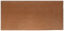 Steinzeugplatten 240 x 115 x 15mm, Rückseite mit Schwalbenschwanzprofil, braun