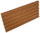 Steinzeugplatten 240 x 115 x 15mm, Rückseite mit Schwalbenschwanzprofil, braun