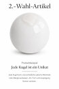 2. Wahl / B-Ware Garten Deko-Kugel, Ø 40 cm, weiß
