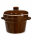 2. Wahl / B-Ware 450 ml Schmalztopf mit Deckel, braun