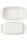 3,5 Liter Brotbackform mit Deckel aus Steingut, 33×16×14 cm – weiß, glasiert