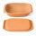 3,5 Liter Brotbackform mit Deckel aus Steingut, 33×16×14 cm – unglasiert