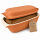 3,5 Liter Brotbackform mit Deckel aus Steingut, 33×16×14 cm – außen unglasiert, innen creme glasiert